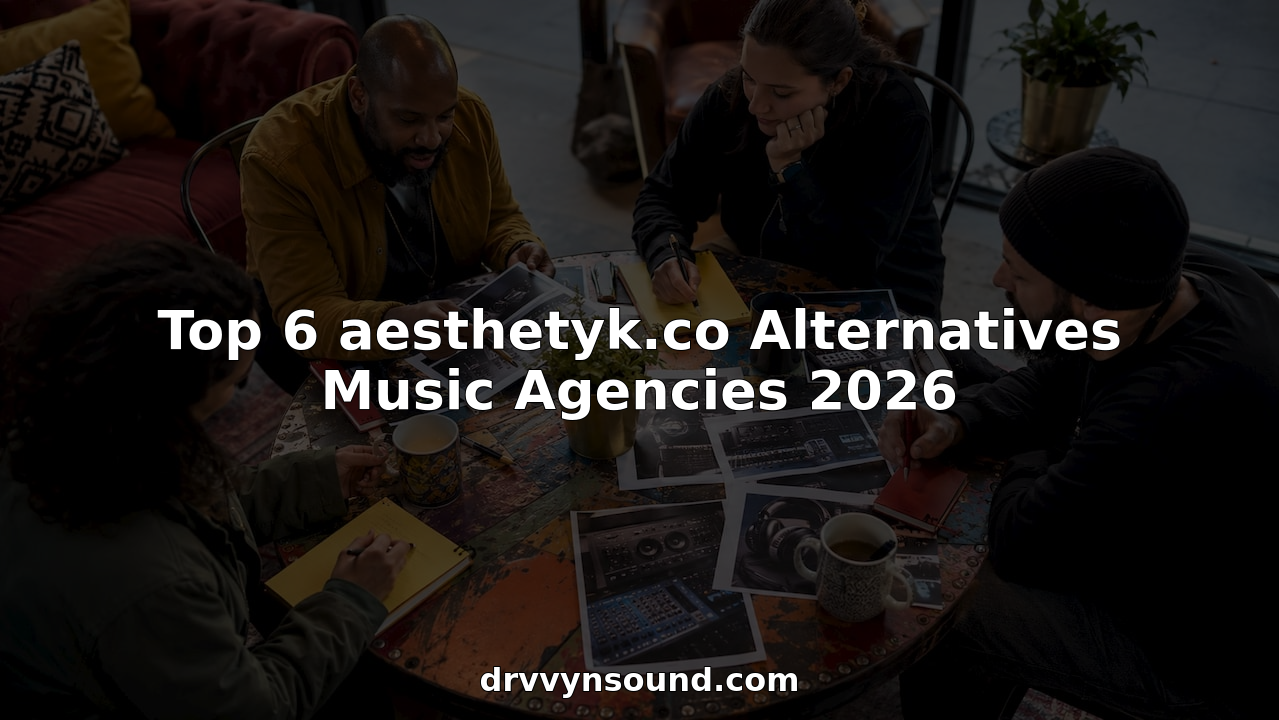 Top 6 aesthetyk.co Alternatives Music Agencies 2026