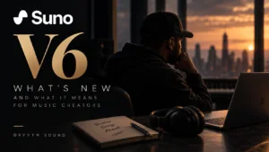 Suno V6 Is Here: What’s New, What Changed, and What Music Creators Should Know | DRVVYN Sound