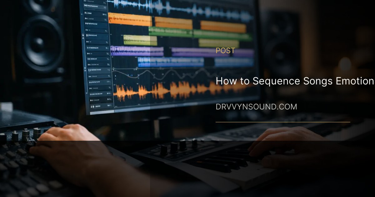 How to Sequence Songs Emotionally for Impact – DRVVYN Sound